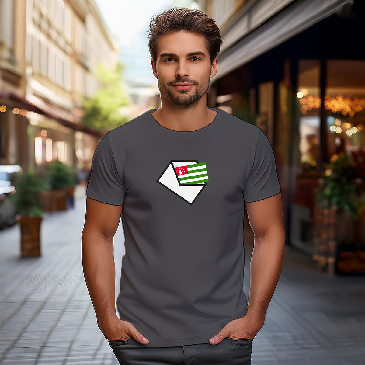 Abkhazia Mail Men Unisex T-Shirt